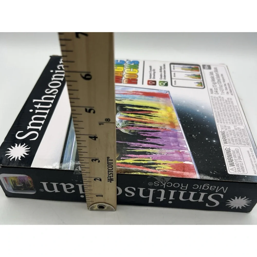 Smithsonian Magic Rocks Instant Crystal Growing Kit Science Activity